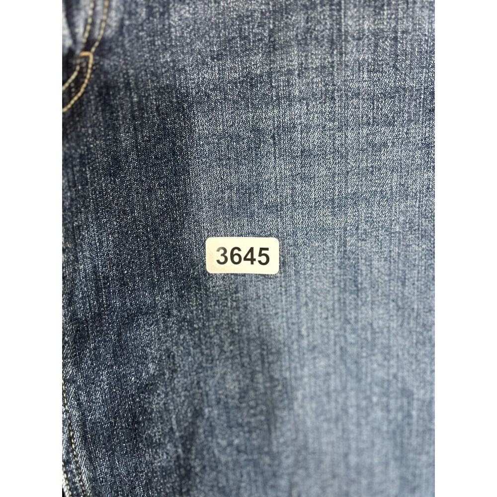 French Cuff Denim‎ Skirt Womens 12 Maxi Faded Western Boho Rockabilly - Picture 11 of 11